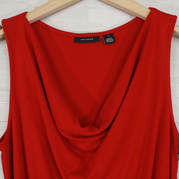 SOLD OUT!! Halogen Drape Front Knit Tank - Picture 5 of 6